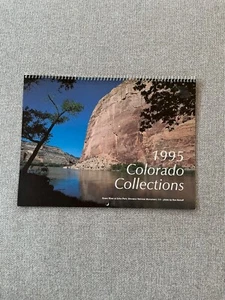 1995 Elite Autoglas Werbung Geschenk Kalender Colorado Collections NOS - Bild 1 von 5