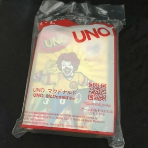 Japanese McDonald's Happy Meal Toy UNO Cards unopened - Picture 1 of 6