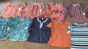 NEW St John’s Bay Size XL & PXL T-Shirts, Top, Blouse Various Colors Style NWT - Picture 1 of 24