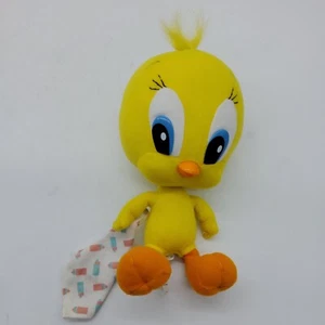 Tyco Looney Tunes Lovables Tweety Plush Stuffed Animal with Blanket Vintage 1995 - Picture 1 of 12