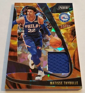 2019-20 Panini Player of the Day Matisse Thybulle 76ers #55/99 Player-Worn Card - Picture 1 of 2