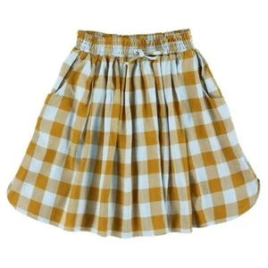 Morley Jinx Skirt in Durango Blue/Brown Checks size 10 $83 - Picture 1 of 10
