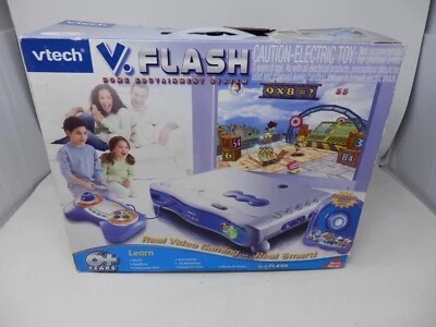 NEW VTech V.Flash Home Education System Game System Ages 6+ - Image 1 of 4