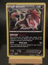 Pokemon Card Zoroark 91/162 XY Breakthrough Rare Holo Near Mint