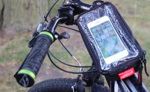 Sac Saccoche&Support de Smartphone GPS écran 5.3 pouce pour Vélo - Photo 1/1