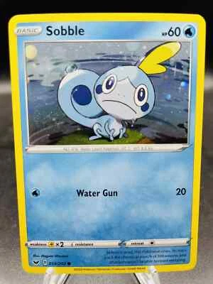 GALAXY SWIRL Pokemon Sobble 054/202 Sword & Shield Cosmos Holo Promo VLP - Image 1 of 2