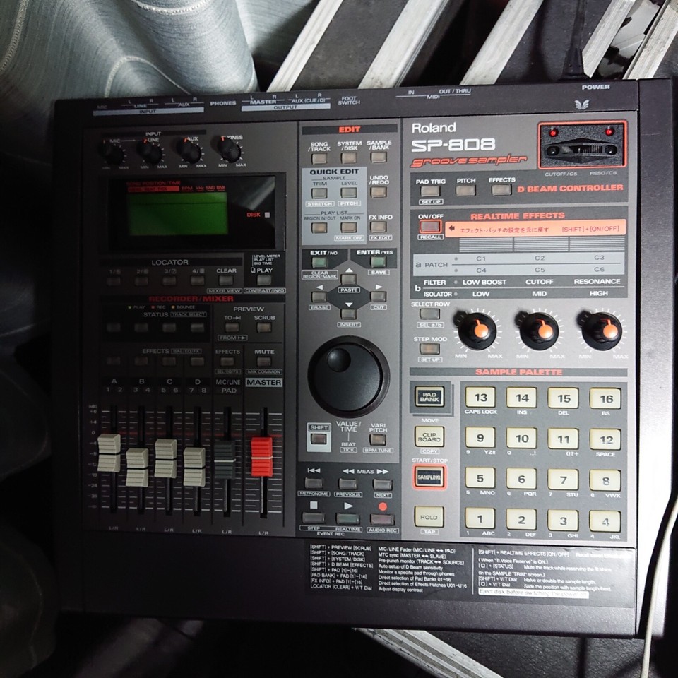 Roland 厚く SP-808 PRO パラボード搭載品！ ZIP 100MB付き