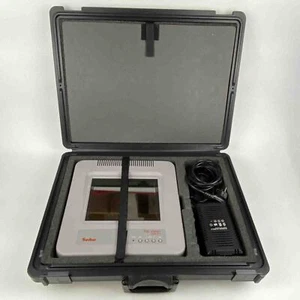 Geha Top Vision Color 8.4 Overhead-Panel 18-94 201.092 dans sa valise + accessoires, used - Photo 1/9