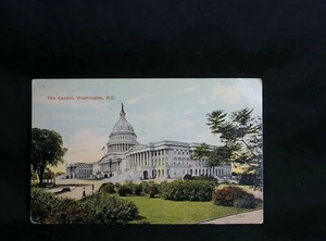 Vtg Washington D.C. -US Capitol posted 1912 - Picture 1 of 2