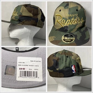 New Era 9fifty NBA Sombrero Toronto Raptors Snapback Camuflaje TALLA ÚNICA SE ADAPTA A LA MAYORÍA - Imagen 1 de 12