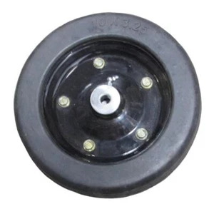 Finishng Mower Wheel for Land Pride 10" X 3.25" w/ 1/2" Axle Hole Fits Many - Picture 1 of 9
