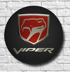 DODGE VIPER SNEAKY PETE 2FT GARAGE SIGN WALL PLAQUE CLASSIC WORKSHOP MAN CAVE - Picture 1 of 12