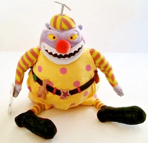 PESADILLA ANTES DE NAVIDAD Payaso Peluche 1993 TIENDA DISNEY Tim Burton Nuevo con etiquetas - Imagen 1 de 4
