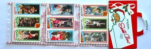 1980 TOPPS BASKETBALL CHRISTMAS RACK PACK LARRY BIRD-MAGIC JOHNSON ROOKIE YEAR 2 - Picture 1 of 2