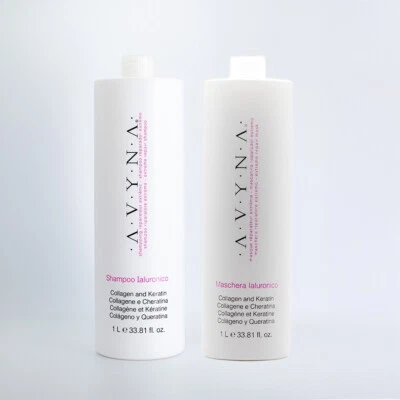 Avyna Shampoo & Conditioner Set for Damaged Hair with Hyaluronic Acid 33.81 Oz - Image 1 of 3