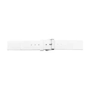 Pebro Kunststoff-Uhrenarmband - PU (849) - Weiß - 14 mm, 16 mm, 18 mm, 20 mm - Picture 1 of 1