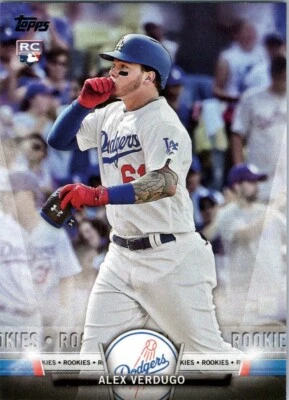 2018 Topps Salute #TS80 Alex Verdugo Los Angeles Dodgers - Image 1 of 2