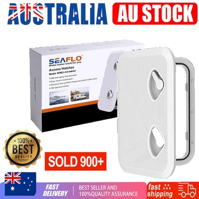 SEAFLO Deck Access Luke und Deckel Marine Boot Hatch mit Griffmulde 606 x 353mm
