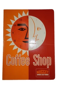 Menù Vintage Pepita Casinò Scintille Reno Caffè Anni 60 70 Follie Laminate Pgs - Foto 1 di 12