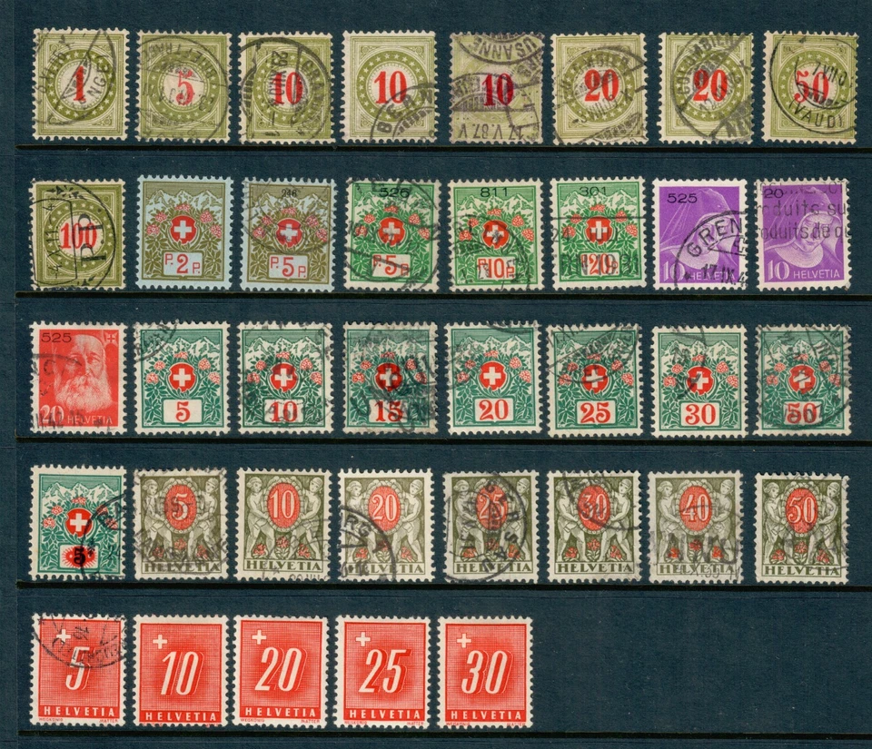 Sellos francos de Suiza Suiza Foto 1 de 1