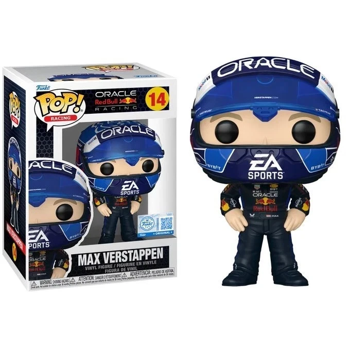 Funko Pop! Max Verstappen with USA Helmet #14 Exclusive +Protector PRESALE