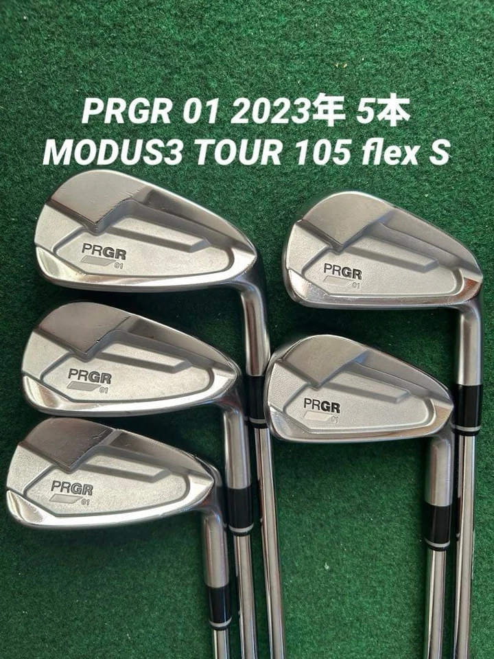 PRGR 01 2023 Irons #6-9,Pw(5Clubs)/MODUS3 TOUR 105/Flex:Stiff/ Iron set - Image 1 of 4