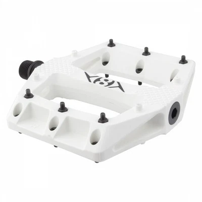 Pedal de plataforma con correa Origin8 - eje cromado de 9/16", cuerpo compuesto cóncavo, Foto 1 de 4