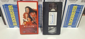 🍿 WILLOW VHS Movie George Lucas Val Kilmer Fantasy Science Fiction Tested - Picture 1 of 1