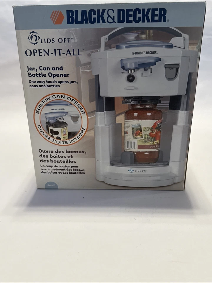 BLACK+DECKER Lids Off Open-It-All Center Can Opener - Multicolor (JW400)