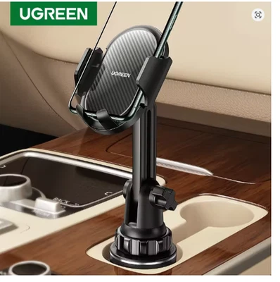 UGREEN Car Cup Phone Holder Mobile Stand for iPhone 16/15 Pro Max & Android - Image 1 of 4
