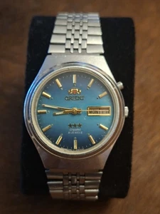 Orient 3Star Crystal  21 Jewels  Automatik Water Resistant Stainless Steel Japan - Bild 1 von 6