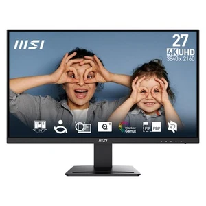 MSI Pro MP273U computer monitor 68.6 cm (27") 3840 x 2160 pixels 4K Ultra HD ... - Picture 1 of 17