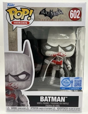 Funko Pop! Batman Arkham City Bloody #602 Vinilo Exclusivo - (NUEVO EN PROTECTOR) Foto 1 de 4
