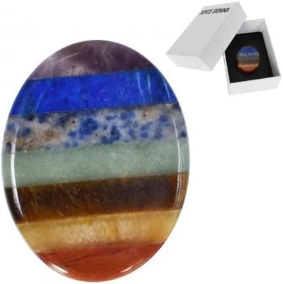 Chakra Kristalle Daumen Edelsteine Sorgensteine Heilsteine polierter Pocket - Bild 1 von 4