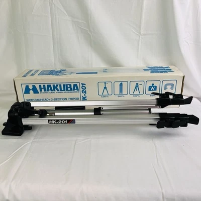 HAKUBA HK-201, TRIPOD 3-section  540-1100mm 3 Way Unused - Image 1 of 4