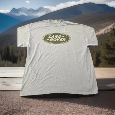 Rare Land Rover 90 110 (Range Rover) Shirt 2XL XXL Blue w Green Oval Logo New - Image 1 of 4