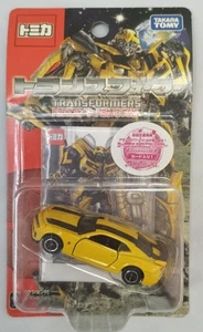 TAKARA TOMY Tomica Transformers Bumblebee Yellow x Black Minicar - Picture 1 of 10
