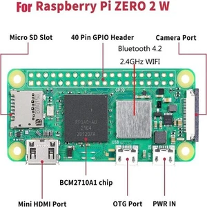 Motherboard BCM2710A1 64 Bit Quad-Core for Raspberry Pi Zero 2W - Afbeelding 1 van 1