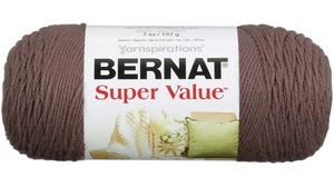 Spinrite 164053-53012 Super Value Solid Yarn-Taupe (3Pk) - Picture 1 of 1
