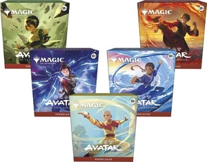 MTG Magic Avatar The Last Airbender Set 5 Prerelease Packs Factory Sealed! - Bild 1 von 1