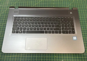 HP Pavilion 17-G 17.3" Palmrest Touchpad W/ Keyboard Backlit EAX18006010 #ce420	 - Afbeelding 1 van 9