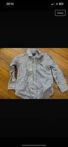 Ralph Lauren Blue Stripe Shirt Excellent Condition Age 3 - Picture 1 of 1