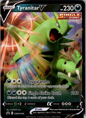 Tyranitar V - Promo SWSH: Sword & Shield Promo Cards SWSH109 NM - Image 1 of 2