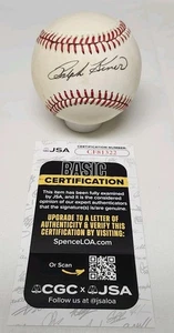 Ralph Kiner Signed Rawlings Official National League Baseball JSA COA PIRATES  - Picture 1 of 3