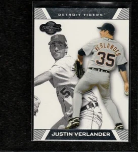JUSTIN VERLANDER 2007 Topps Co-firmatari #51 Detroit Tigers Houston Astros - Foto 1 di 2