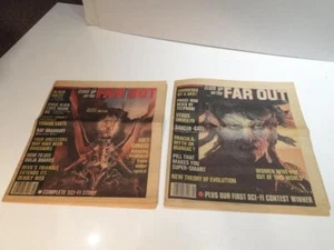 2 Close Up On the Far Out Newspaper/Magazines 1982 Sci-Fi UFOs Monsters - Picture 1 of 8