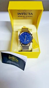 Invicta Herren Speedway Quarzuhr mit Edelstahlarmband, silber - Bild 1 von 3