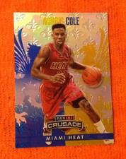 2013/14 Crusade Blue Refractor #9 NORRIS COLE Heat - Panini Set Break