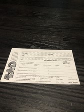 RARE RAD robot alchemic drive Registration Reg Card Only PlayStation Ps2