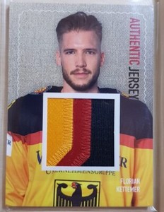 Florian Kettemer Jersey Card /40 DEB National Team DEL2 Playercards 2017-18